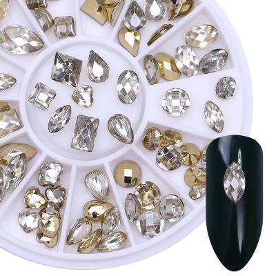 China Wholesale High Quality Rhinestones Rhinestones Rhinestones Art Fancy Crystal Rhinestone Nail Art Decoration Rhinestones for sale