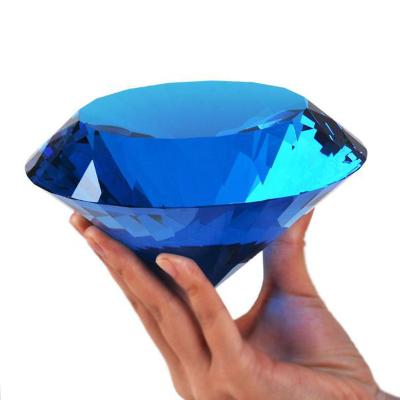 China Europe Rainbow Crystal Diamond Souvenir Crystal Diamond Souvenir Diamond Giftware Decorative Home Decor for sale