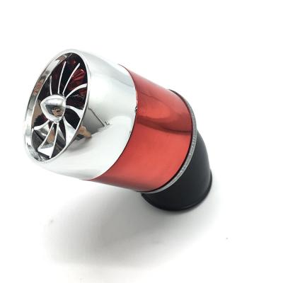 China Universal Filters Car Red Cone Intake Crankcase Breather Motorcycle Cold Air Filter 13*8*7.5cm for sale