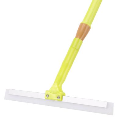 China 2022 FLOOR Window Glass Mirror Squeegee High Quality Telescopic Cleaning Rubber Wiper for sale