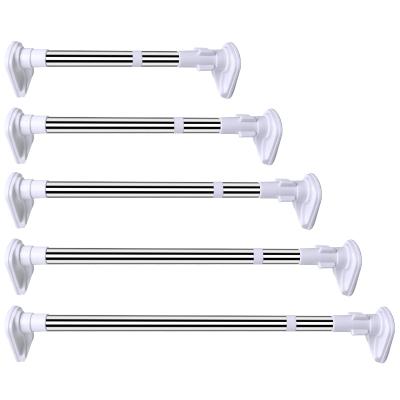 China Viable Telescopic Shower Rod Stainless Steel Shower Curtain Rod Holder in Fine Quality for sale