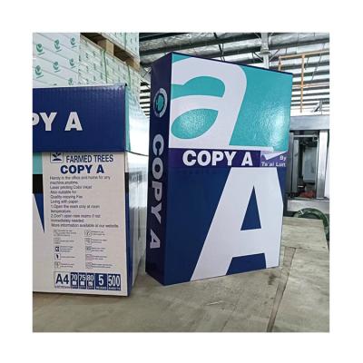 China 70GSM packaging pulp 100%wood copy paper factory external factory customized cheap price A for sale