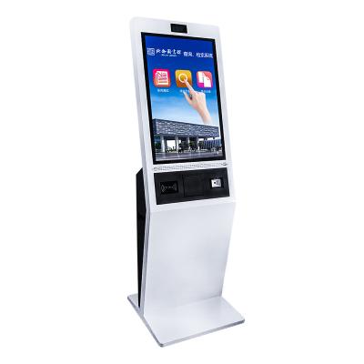 China Restaurant Ordering Kiosks 32 Inch Touch Screen Machine Self Order Food Kiosk Restaurant Kiosk Digital Ordering Kiosks With Printer for sale