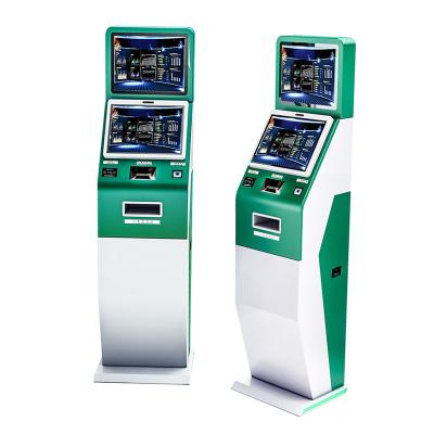 China Indoor Dual Touch Screen Self-Service Smart Terminal Kiosk for sale