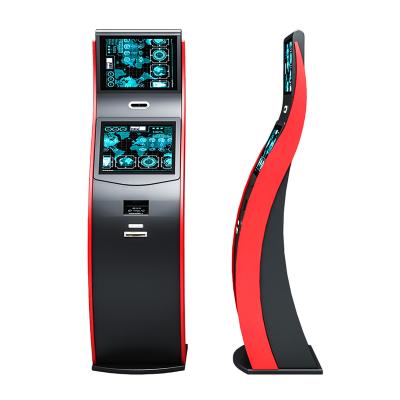 China Indoor high quality self-service machine cash card self checkout touch screen all-in-one kiosk for sale