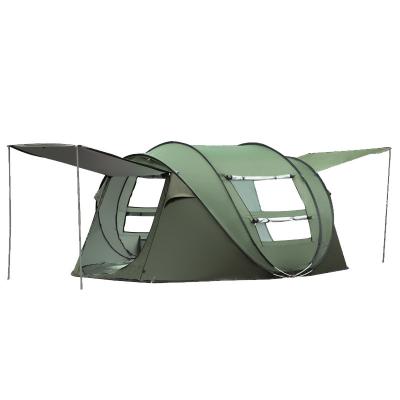 China Extended Type Outdoor Explosive Freestanding 3-4 People High Quality Automatic Tent Thickened Windproof Waterproof Camping Boat Tent for sale