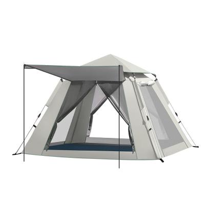 China Water Make Popular Portable Beach 3-4 Four Season Resistant Camping Tent 5-8 Automatic Thickened Rainproof Sunscreen Travel Camping Multi Tent for sale