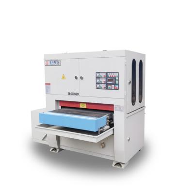 China 1000mm Width Universal Flat Sheet Metal Deburring Polishing Grinding Machine For 40 In Plate for sale