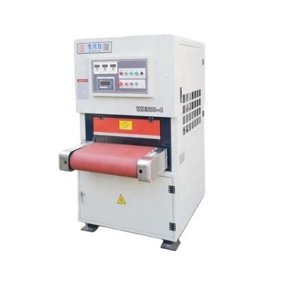 China Easy Operation Flat Metal Plate Brush Grinding Polishing Deburring Machine for sale