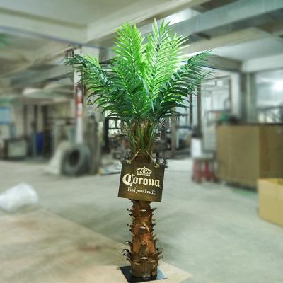 China Indoor Outdoor Fake Plastic Artificial Mini Areca Fronda Palm Tree Plant Decor Eco-friendly Materials And Phoenix Bonsai Trees for sale