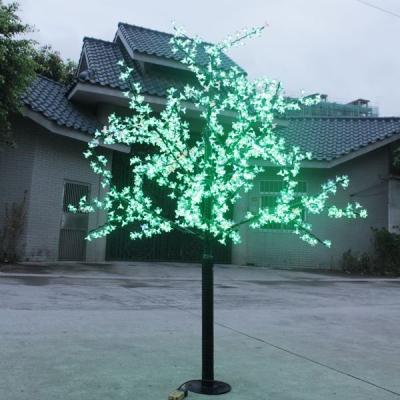 China Indoor eco-friendly materials artificial decorative coconut tree light up artificial palm pomegranate tree with led lights for sale