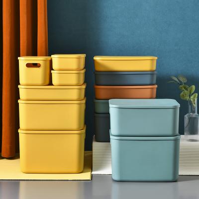 China Sustainable PP Material Factory Storage Container Box And Bins Wholesale Plastic Organizer For Dress Up Toys for sale