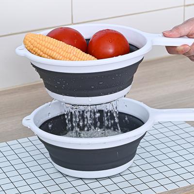 China Travel Water Scoop Pocket Dipper Folding Portable Folding Bath Spoon Pocket Viable Space Saving For Kitchen Bathroom for sale