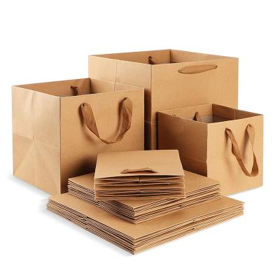 China Material Manufacturer Low Cost Recycled Luxury Famous Brand Jewelry Gift Shopping Packing Custom Printing Paper Bags With Your Own Logo for sale