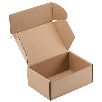 China [Instock MOQ100pcs] Handmade 360*300*60mm Ready To Ship Recycled Eco Friendly Corrugated Mailing Mailing Boxes for sale