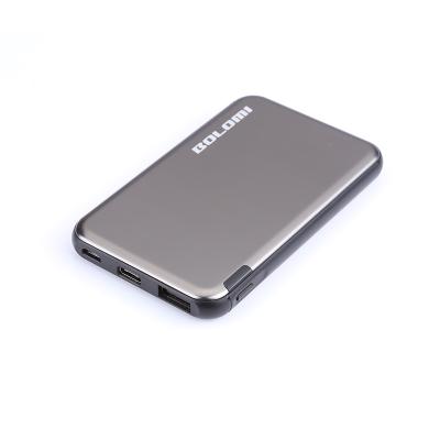 China 5000mah alloy MINI power bank hot seller at Amazon power bank for sale