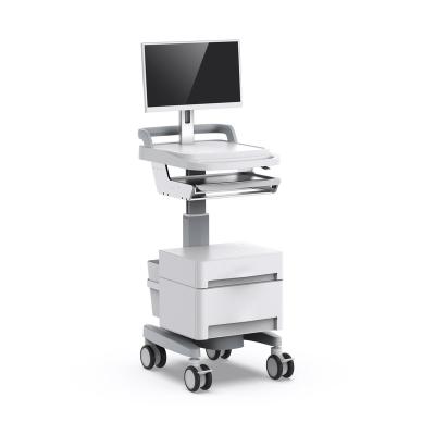 China Null Online Shopping Hospital Mobile Emergency Trolley Top Surface Medical Cash Emergency Trolley for sale