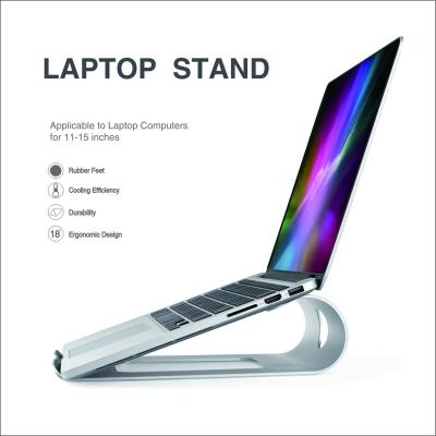 China Adjustable (Height) Adjustable Aluminum and Portable Laptop Stand / Notebook Stand for Bed for sale