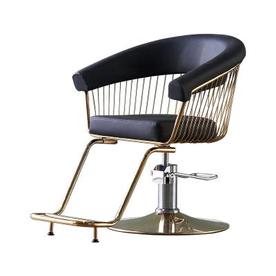 China 2021 Newest Modern Design Salon Furniture Hairdressers Sneak Chairs Hair Cut Chair Beauty Hairdressing Leisure Style Salon for sale