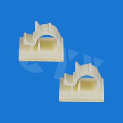 China Plastic Nylon66 self-adhesive cable clamp with glue type 94V-2 for sale