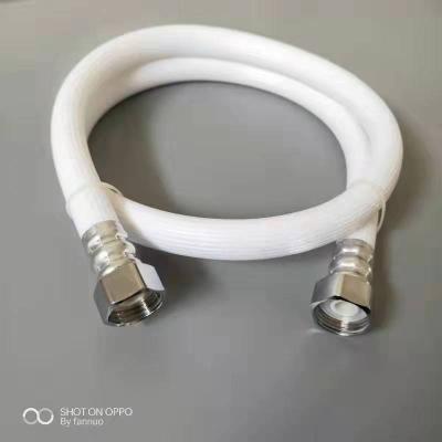 China High Quality Flexible Hotel PVC Brass Nut Washing Machine Hose for sale