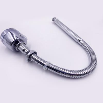 China Pull Out Flexible Stainless Steel Spray Kitchen Faucets Pull Out Spray Hose Faucet 360 Degree Rotation for sale