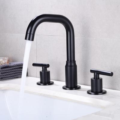 China Thermostatic Brass Long Basin Faucet Waterfall Nickel Mixer Tap Bathroom Sink Bathroom Faucets Kitchen OEM Customized Style Ceramic Oil for sale