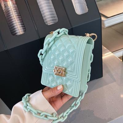 China New Fashion Designer Women's Girls Small Jelly Purse and Purse Mommy and Me Inspired Child Jelly Novelty Purses and Handbags for sale