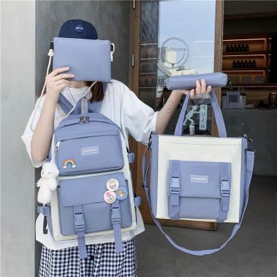 China Wholesale fashion school bags school daily hot high quality waterproof durable campus backpack travel sale backpack boy girl for sale