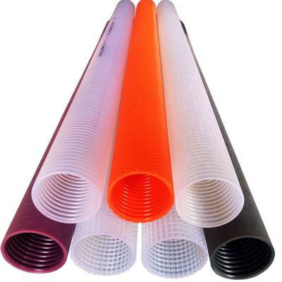 China Knitting Machine Flat Roll 680_41mm PU Machine Parts Rubber Solid Rolling Cover Rubber for sale