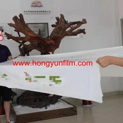China moisture proof lumber wrap pe cover, pe film for sale