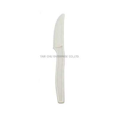 China Eco Friendly 16cm Disposable Decomposable PLA Utensils Fork Made in Taiwan for sale