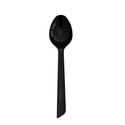 China Stocked For Hot Food Disposable Plastic Spoon Large PP 16cm for sale