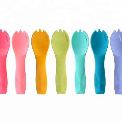 China Disposable Plastic Stocked Frozen Yogurt Ice Cream Scoop for sale