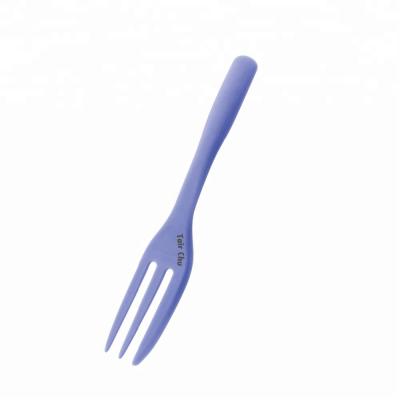 China Disposable Plastic Stocked Disposable Fork/Colored Small Bake-ware Dessert for sale