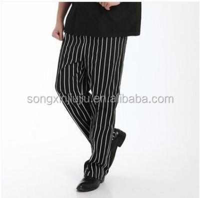 China restaurant & Bar Fashion 100% Cotton Chef Pants, Chef Uniform for sale