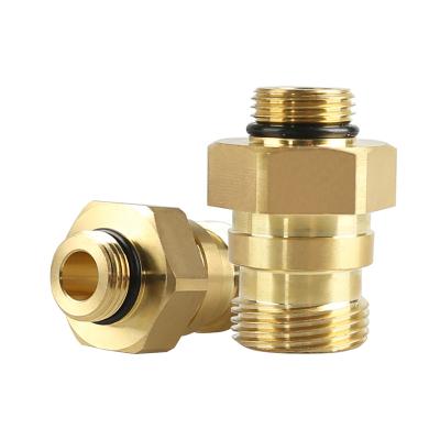 China High Pressure Joint K.C. Adapters Pipe Fittings High Quality Male SPS Brass Connection Pressure Joint M22-15mm for sale