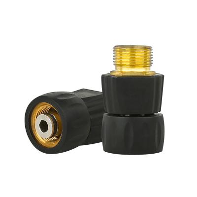 China Connect SPS 5000 PSI M22-14 to M22-14 TR22 Anti-Winding High Pressure Seal Adapters Quick Connect Fitting for sale