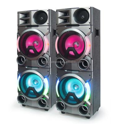 China Flashing LED Light Powered 12 Inch Dual Speaker, LED Home Surround - Audio Sound, TWS Super Bass Speaker à venda