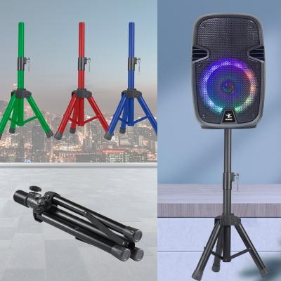 China Durable Professional Heavy Duty Tripod Metal Height Adjustable Mobile Speaker Stand for sale