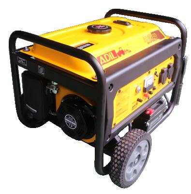 China Small Generator Provide Electric Power Hot Sale! Gasoline Engine Generator 3KW with Wheels Portable Generator for sale