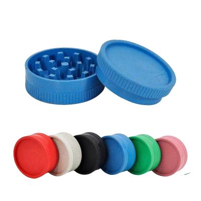 China Custom Logo Biodegradable Material 2 Layers Eco Friendly Cigarettes Biodegradable Grinder Grinder Tobacco for sale