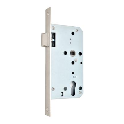 China EN12209 DIN 18251 CE Certificate Stainless Steel SS304 Door Lock Lockbody Lockcase Passage Mortise Lock Suitable for 72Z Fire Door for sale