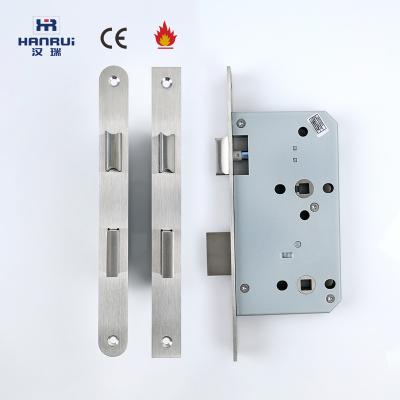 China SS304 DIN Bathroom Lock WC Locks 3 Grade SS304 Public Buildings Fire Resistance And CE Certification for sale