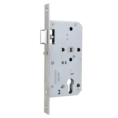 China 6072CR Stainless Steel Classroom Function Latch Entry Door Lockset Lever Handle Safty Mortise Locks for sale