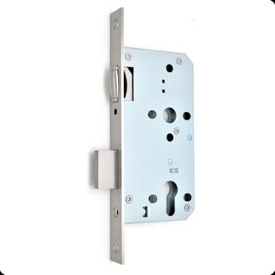 China Category 3: doors in public buildings mortise lock with roller bolt body factory 5572ZR/stainless steel roller latch mortise door lock body/roller bolt door lock body for sale