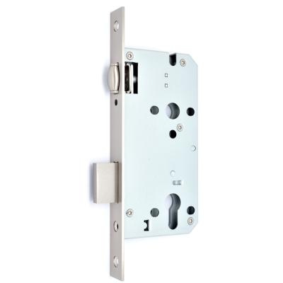 China Widely Used Mortise Lock Bolt Roller Door Lock Body / Stainless Steel / Fire Door Lock Rated Case for sale