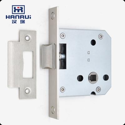 China Office stainless steel passage door lock/European standard mortise latch lock bolt mortise lock for sale