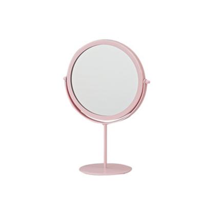 China Non-specific Nordic luxury cosmetic mirror pink bedroom decorative dressing tables makeup mirror for sale