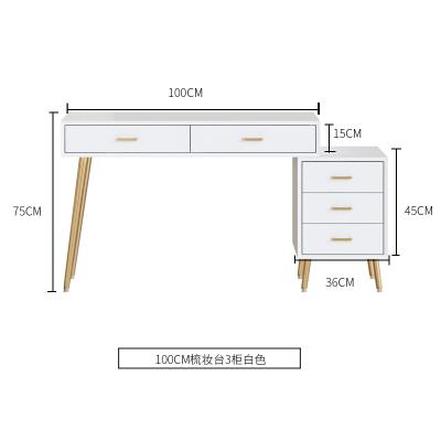 China (Size) 2021 Adjustable New Arrive Factory Supply Luxury Woman Vanity Table Vanity Dressing Table for sale